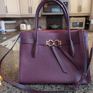 Elegant Purple Handbag